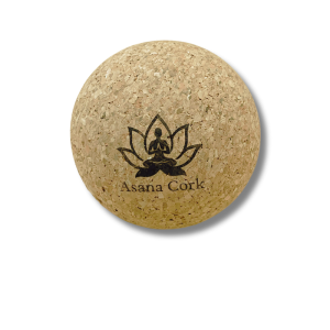 Balle de Massage Liège Naturel Ø 7,5 cm | Automassage Bio - Asana Cork