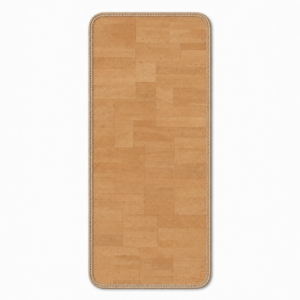 Tapis de yoga en liège antidérapant personnalisé