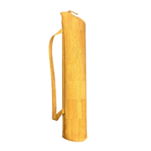 Sac de tapis de yoga en liège naturel avec cordon de serrage