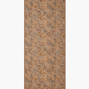 Tapis de Yoga en Liège Motif Azulejos  - Asana Cork